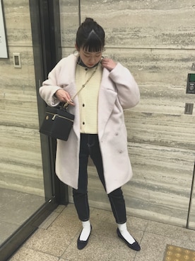 「Another Edition」｜「アイテム（パンプス）」を使った、いなぎさん（レディース・157cm）の冬コーディネート