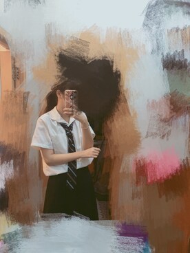 「アイテム（アンダーウェア）」を使った、5j39さん（レディース・168cm・10代）の秋コーディネート