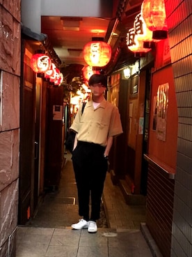 「CONVERSE（コンバース）のCONVERSE コンバース ジャック パーセル / JACK PURCEL（スニーカー）」を使った、sushi__boyさん（メンズ・175cm）の夏コーディネート