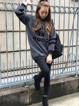 「SPIGA（スピーガ）のアイテム」を使った、SPIGA OFFICIALさん（レディース・163cm）の秋コーディネート