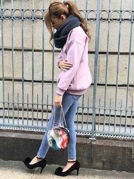 「SPIGA（スピーガ）のアイテム」を使った、SPIGA OFFICIALさん（レディース・160cm）の秋コーディネート