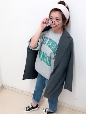 「SPIGA（スピーガ）のアイテム」を使った、SPIGA OFFICIALさん（レディース・150cm）の秋コーディネート