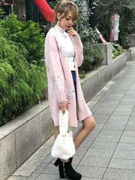 「SPIGA（スピーガ）のアイテム（その他アウター）」を使った、SPIGA OFFICIALさん（レディース・160cm）の秋コーディネート