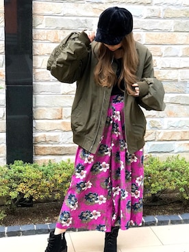 「SPIGA（スピーガ）のアイテム」を使った、SPIGA OFFICIALさん（レディース・160cm）の冬コーディネート