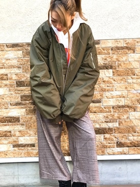 「SPIGA（スピーガ）のアイテム」を使った、SPIGA OFFICIALさん（レディース・160cm）の冬コーディネート