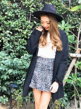 「SPIGA（スピーガ）のアイテム」を使った、SPIGA OFFICIALさん（レディース・160cm）の冬コーディネート