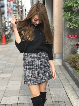 SPIGA OFFICIALさん(レディース・160cm)の冬コーディネート