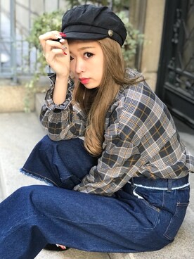 「SPIGA（スピーガ）のアイテム」を使った、SPIGA OFFICIALさん（レディース・160cm）の冬コーディネート