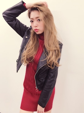 「SPIGA（スピーガ）のアイテム（ワンピース/ドレス）」を使った、SPIGA OFFICIALさん（レディース・160cm）の冬コーディネート