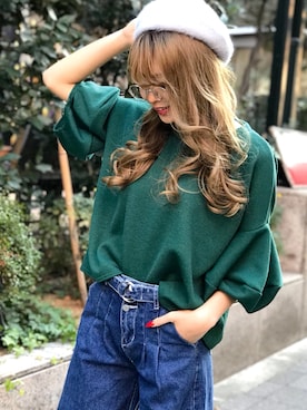 「SPIGA（スピーガ）のアイテム」を使った、SPIGA OFFICIALさん（レディース・160cm）の冬コーディネート