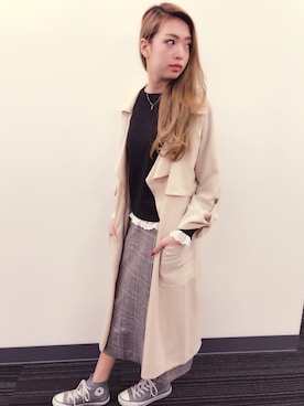 「SPIGA（スピーガ）のアイテム」を使った、SPIGA OFFICIALさん（レディース・160cm）の冬コーディネート