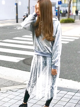 「SPIGA（スピーガ）のアイテム」を使った、SPIGA OFFICIALさん（レディース・160cm）の冬コーディネート