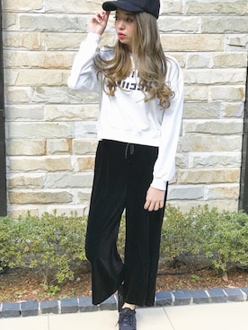 「SPIGA（スピーガ）のアイテム」を使った、SPIGA OFFICIALさん（レディース・160cm）の冬コーディネート