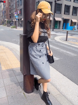 「SPIGA（スピーガ）のアイテム」を使った、SPIGA OFFICIALさん（レディース・160cm）の春コーディネート