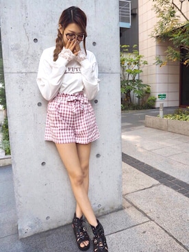 「SPIGA（スピーガ）のアイテム」を使った、SPIGA OFFICIALさん（レディース・160cm）の春コーディネート