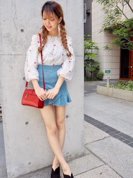 「SPIGA（スピーガ）のアイテム」を使った、SPIGA OFFICIALさん（レディース・160cm）の春コーディネート