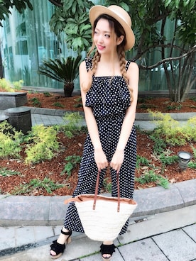 「SPIGA（スピーガ）のアイテム」を使った、SPIGA OFFICIALさん（レディース・160cm）の春コーディネート