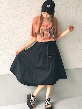 「SPIGA（スピーガ）のアイテム」を使った、SPIGA OFFICIALさん（レディース・160cm）の夏コーディネート