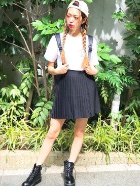 「CADBURY（キャドバリー）のアイテム」を使った、SPIGA OFFICIALさん（レディース・160cm）の夏コーディネート