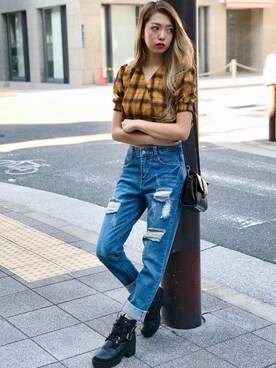 「SPIGA（スピーガ）のアイテム」を使った、SPIGA OFFICIALさん（レディース・160cm）の夏コーディネート