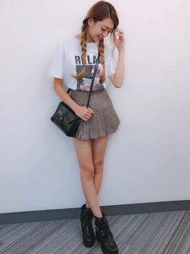 「SPIGA（スピーガ）のアイテム」を使った、SPIGA OFFICIALさん（レディース・160cm）の夏コーディネート