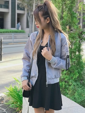 「甘辛mix」｜SPIGA OFFICIALさん（レディース・160cm）の秋コーディネート