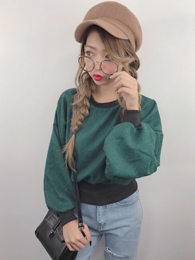 「SPIGA（スピーガ）のアイテム」を使った、SPIGA OFFICIALさん（レディース・160cm）の秋コーディネート