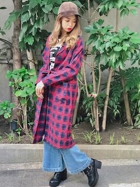 「SPIGA（スピーガ）のアイテム（その他アウター）」を使った、SPIGA OFFICIALさん（レディース・160cm）の秋コーディネート
