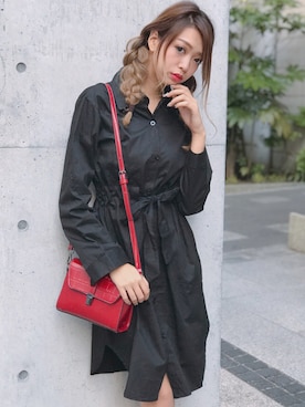 「SPIGA（スピーガ）のアイテム」を使った、SPIGA OFFICIALさん（レディース・160cm）の秋コーディネート