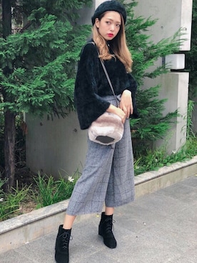 「SPIGA（スピーガ）のアイテム」を使った、SPIGA OFFICIALさん（レディース・160cm）の秋コーディネート