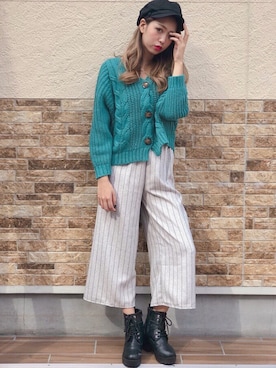 SPIGA OFFICIALさん（レディース・160cm）の秋コーディネート