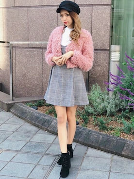 「SPIGA（スピーガ）のアイテム（その他アウター）」を使った、SPIGA OFFICIALさん（レディース・160cm）の秋コーディネート