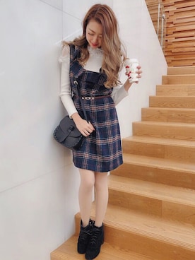 SPIGA OFFICIALさん（レディース・160cm）の冬コーディネート