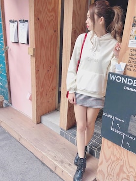 「SPIGA（スピーガ）のアイテム」を使った、SPIGA OFFICIALさん（レディース・160cm）の冬コーディネート