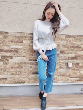 「SPIGA（スピーガ）のアイテム」を使った、SPIGA OFFICIALさん（レディース・160cm）の冬コーディネート
