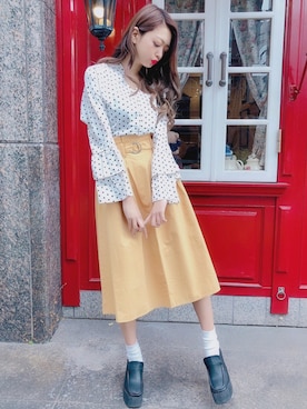 「SPIGA（スピーガ）のアイテム」を使った、SPIGA OFFICIALさん（レディース・160cm）の冬コーディネート