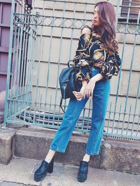 「SPIGA（スピーガ）のアイテム」を使った、SPIGA OFFICIALさん（レディース・160cm）の冬コーディネート
