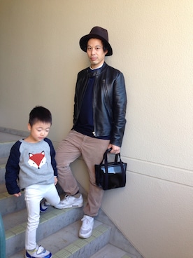 マーチンさん（メンズ・170cm）の冬コーディネート