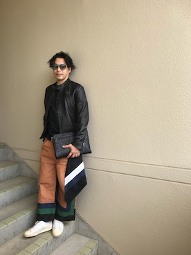 「Odds & Ends（オッズアンドエンズ）のアイテム」を使った、マーチンさん（メンズ・170cm）の春コーディネート