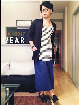 Miiさん（メンズ・175cm）の夏コーディネート