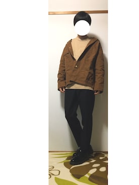 「URBAN RESEARCH（アーバンリサーチ）のアイテム（カバーオール）」を使った、Yoshiさん（メンズ・167cm）の秋コーディネート