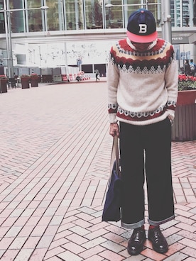 「& LIFE SOX（アンドライフソックス）のアイテム」を使った、Brianさん（メンズ・178cm）の冬コーディネート