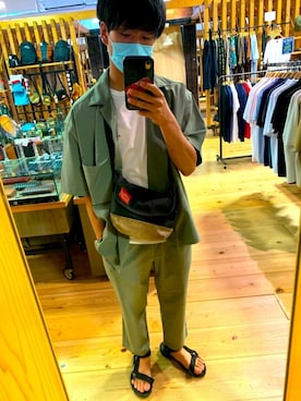 「TES（テス）のアイテム」を使った、しょーたさん（メンズ・167cm）の夏コーディネート