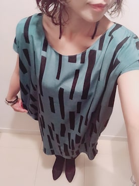 「アイテム（ピアス（両耳用））」を使った、エッリーさん（レディース・151cm・40代）の夏コーディネート