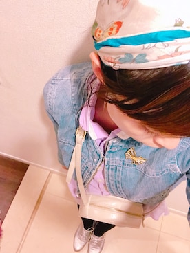 「haco!（ハコ）のアイテム（ジャケット/アウター）」を使った、エッリーさん（レディース・151cm）の春コーディネート