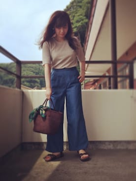 まっこさん(レディース・157cm)の夏コーディネート