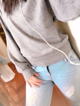 「HONEY（ハニー）のアイテム」を使った、Kaori Iwataさん（レディース・160cm）の春コーディネート