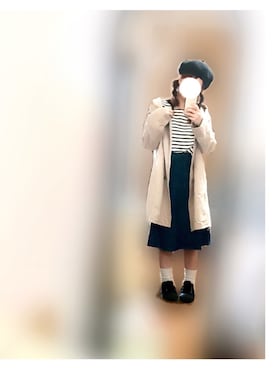 「STYLE DELI（スタイルデリ）のアイテム（スウェット）」を使った、みと**さん（レディース・160cm）の春コーディネート