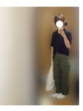 「CIBONE（シボネ）のアイテム（バッグ）」を使った、みと**さん（レディース・160cm）の春コーディネート