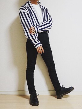 一寸さん（メンズ・164cm）の春コーディネート